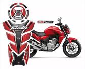 Kit Tankpad E Bocal Protetor De Tanque E Bocal Honda Twister