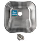 Kit Tanque 40x40 Aço Inox Escovado Premium + Válvula Kit Tanque 40x40 Aço Inox Escovado Premium + Válvula