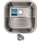Kit Tanque 40x40 em Aço Inox 304 + Válvula 3.1/2"