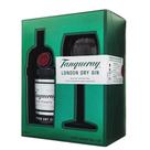 Kit Tanqueray London Dry Gin 750ml + 1 Taça Vidro Kit Tanqueray London Dry Gin 750ml + 1 Taça Vidro