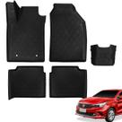 Kit Tapete Automotivo Bandeja Premium Borracha Borda Alta
