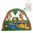 Kit Tapete Ginásio Musical P/ Bebê Selva e Naninha Elefante