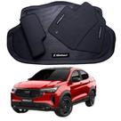 Kit Tapete Interno E Porta Malas Flexível Para Carro Flashback Impermeável Fácil Limpeza Alta Qualidade Anos 15 16 17 18 19