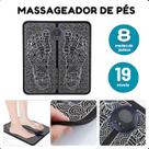 Kit Tapete + Mini EMS Relaxação Preto