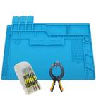 Kit Tapete Silicone Antiestática 48x32cm Ventosa + Espátulas