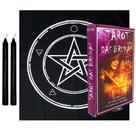 Kit Tarô das Bruxas c/ manual Toalha 2 Velas Bruxa Iniciante Kit Tarô das Bruxas c/ manual Toalha 2 Velas Bruxa Iniciante