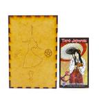 Kit Tarô Japonês Budista Ukiyo e Porta Tarô Caixa Madeira