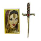 Kit Tarot Magia das Cartas e Punhal Amarelo Kit Tarot Magia das Cartas e Punhal Amarelo