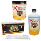 Kit Tattoo Clean Concentrado 1L, Vaselina Premiuim 800g, Cx. de Agulhas 1205RL Xtreme Tatto