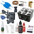 Kit Tatuagem Completo Máquina de Bobina MZ Machine Tattoo Nacional Profissional