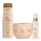 Kit Tec Oil Shampoo, Máscara e Óleo Finalizador Arvensis