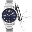 Kit Technos Masculino Racer Prata - 2315LAV/K1A Kit Technos Masculino Racer Prata - 2315LAV/K1A