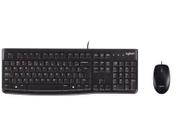 Kit tecl+mouse usb mk120 preto logitech