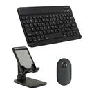 Kit Teclado Abnt2 + Mouse + Suporte Para Galaxy & Ios Kit Teclado Abnt2 + Mouse + Suporte Para Galaxy & Ios