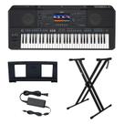 Kit Teclado Arranjador 61 Teclas PSR SX920 com Fonte Bivolt Yamaha e Suporte em X Kit Teclado Arranjador 61 Teclas PSR SX920 com Fonte Bivolt Yamaha e Suporte em X