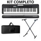 Kit Teclado Casio CTS300 Completo em Promoção com Acessórios
