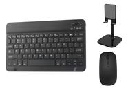 Kit Teclado Com Mouse Bluetooth Sem Fio