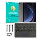 Kit Teclado com touchpad, Película Paperlike e pontas de substituição S Pen para S9FE e S10FE (LionLemon Store)