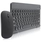 Kit Teclado E Mouse Bluetooth Utra Fino Com Pc, E Android Preto Kit Teclado E Mouse Bluetooth Utra Fino Com Pc, E Android Preto