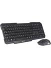 Kit Teclado e Mouse C3tech K-W10 Sem Fio Preto