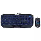 Kit Teclado e Mouse Gamer HP GK1100 USB Preto