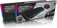 Kit Teclado E Mouse Gamer Shortcut K8 C/ Led Rgb Kit Teclado E Mouse Gamer Shortcut K8 C/ Led Rgb