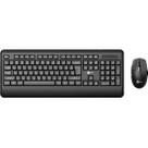 Kit Teclado e Mouse Lecoo CM202 Sem Fio Preto Kit Teclado e Mouse Lecoo CM202 Sem Fio Preto
