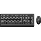 Kit Teclado e Mouse Lecoo KW202 Sem Fio Preto Kit Teclado e Mouse Lecoo KW202 Sem Fio Preto