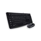 Kit Teclado e Mouse Logitech Desktop MK120 - ABNT2 - Preto - 920-004429
