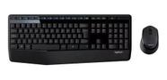 Kit teclado e mouse logitech mk 345 comfort