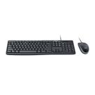 Kit Teclado E Mouse Logitech Mk200 Media Usb Preto 920-002718