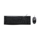 Kit Teclado e Mouse Logitech MK200 - USB - 8 Teclas Multimídia - Preto - 920-002718