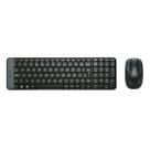 Kit Teclado e Mouse Logitech MK220 Preto sem Fio 920-004431-C