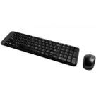 KIT Teclado e Mouse Logitech MK220 Sem Fio Black ABNT2, 920-004431
