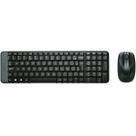 Kit Teclado e Mouse Logitech MK220 Wireless ABNT2 Preto Kit Teclado e Mouse Logitech MK220 Wireless ABNT2 Preto