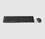Kit Teclado e Mouse Logitech MK270 Wireless Preto