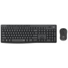 Kit Teclado E Mouse Logitech Mk295 Silent Sem Fio Preto