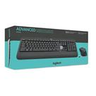 Kit Teclado E Mouse Logitech Mk540 Sem Fio Abnt2 Preto 920-008674