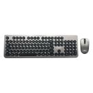 Kit Teclado E Mouse Oex Tm410 Pop Sem Fio 1600 Dpi Cinza