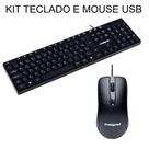 Kit teclado e mouse preto optico usb 2.0 maxprint officeeasy Kit teclado e mouse preto optico usb 2.0 maxprint officeeasy