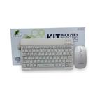 Kit Teclado E Mouse Recarregável Bluetooth Slim Ergonomico - x-cell