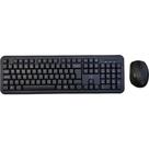 Kit Teclado e Mouse sem Fio 1200 DPI Preto
