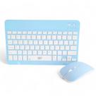 Kit Teclado e Mouse Sem Fio A6732 Azul Ultra Fino Kit Teclado e Mouse Sem Fio A6732 Azul Ultra Fino