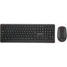 Kit Teclado e Mouse sem Fio C3TECH W70BK Preto