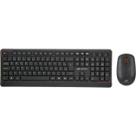 Kit Teclado E Mouse Sem Fio C3Tech W70Bk Preto