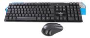 Kit Teclado E Mouse Sem Fio Cor do mouse Preto Cor do teclado