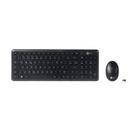 Kit Teclado e Mouse Sem Fio Lecoo KW204 - Preto
