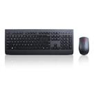 Kit Teclado e Mouse Sem Fio Lenovo Laser, 1600 DPI - 4X30H56832