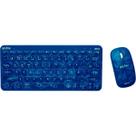 Kit Teclado e Mouse sem Fio Letron HARRY Potter Azul Kit Teclado e Mouse sem Fio Letron HARRY Potter Azul