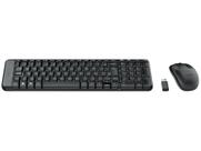 Kit Teclado e Mouse Sem Fio Logitech MK220 Kit Teclado e Mouse Sem Fio Logitech MK220
